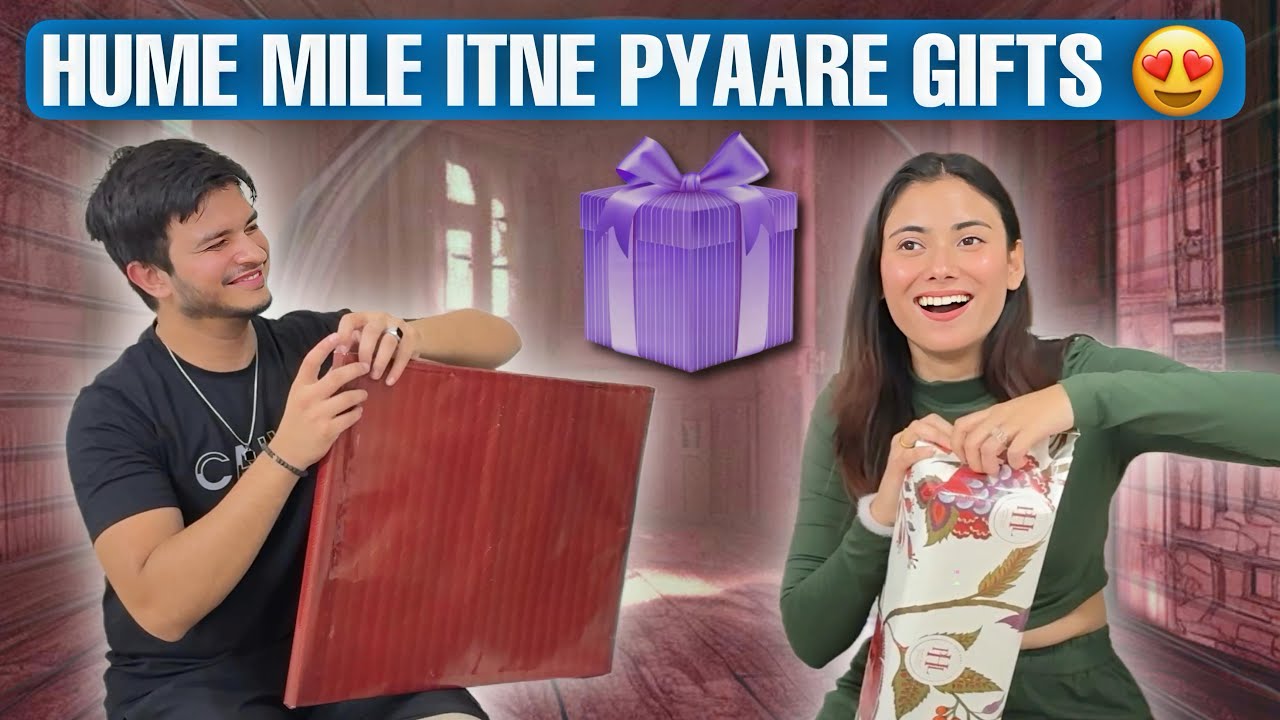 Hume itne pyaare gifts mile 😍 Hume itne pyaare gifts mile 😍