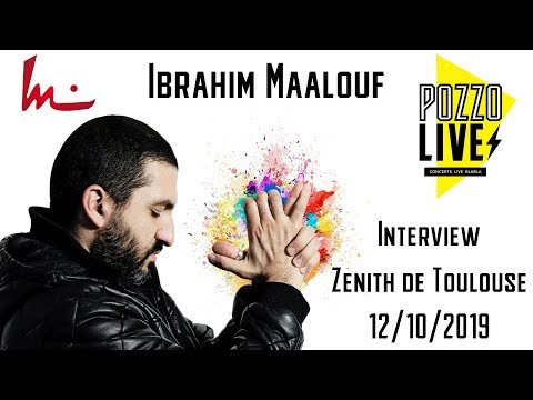 Interview Ibrahim Maalouf - Zénith de Toulouse - Octobre 2019