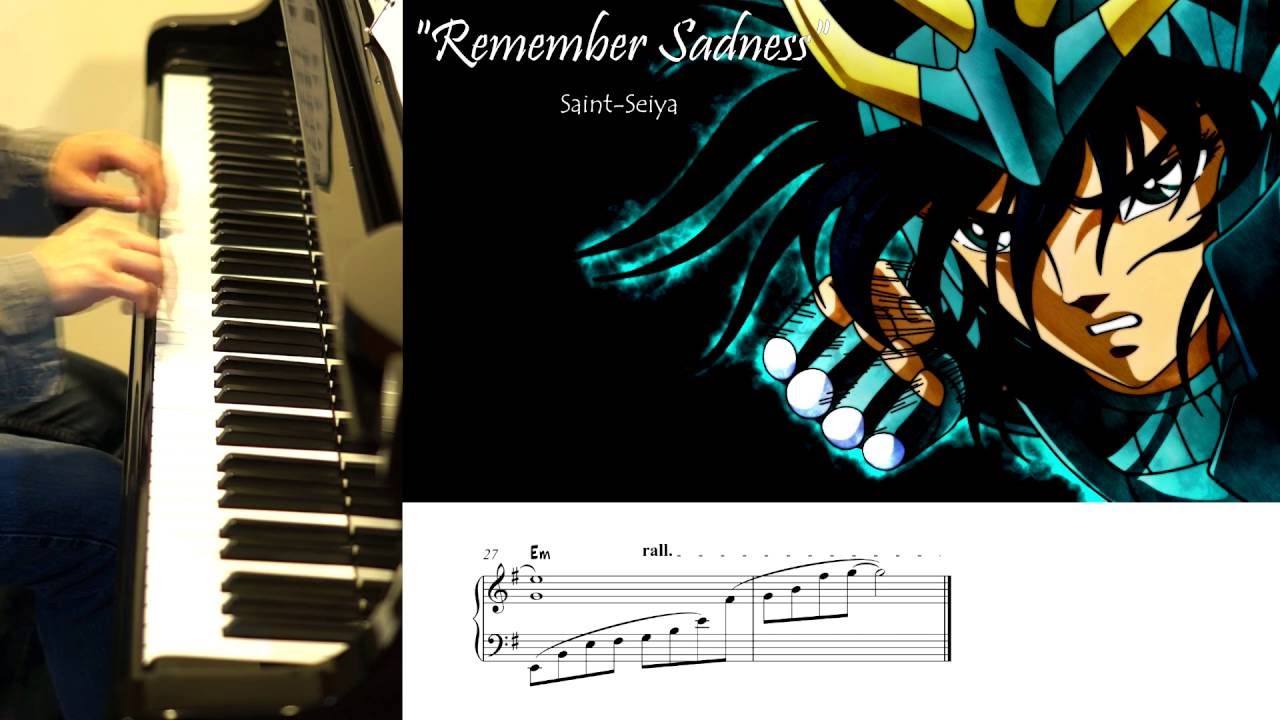 Remember Sadness Saint Seiya Piano Cover Youtube