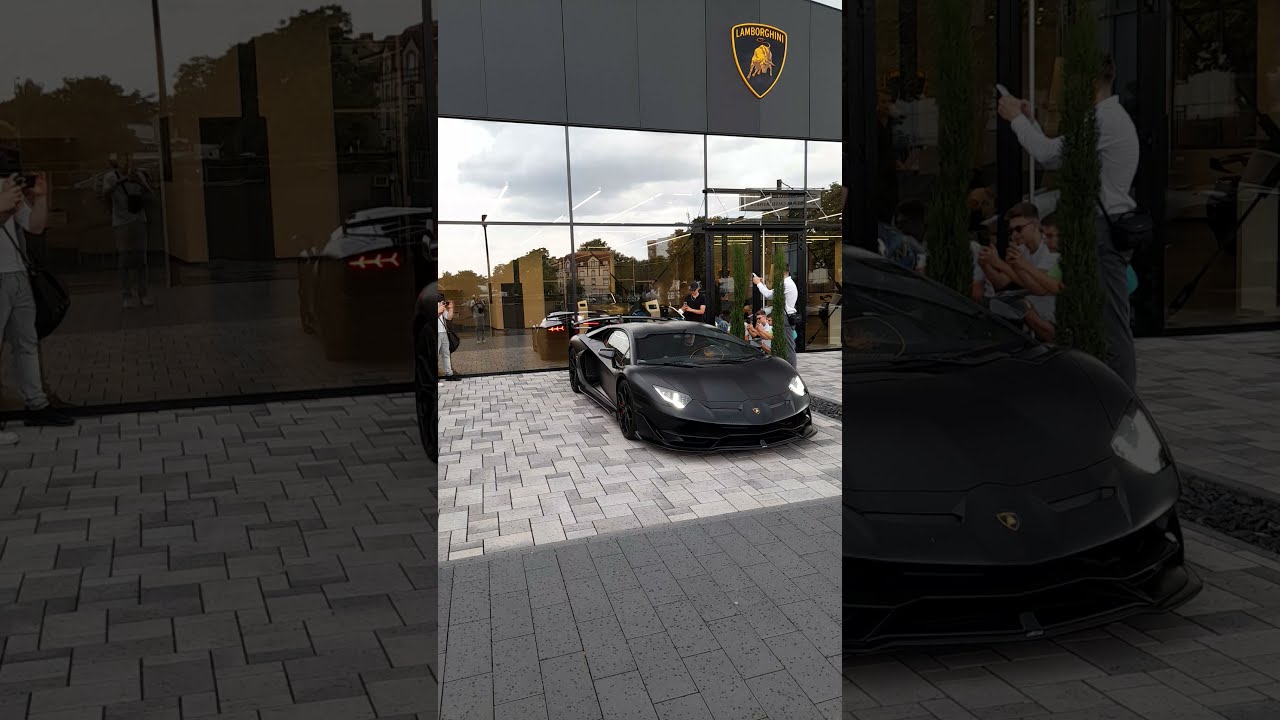 Lamborghini Aventador SVJ With Novitec Exhaust System
