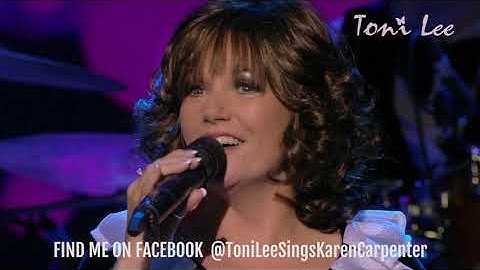Yesterday Once More Live The Carpenters cover by Toni Lee as Karen Carpenter Tribute Show