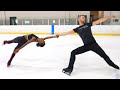 Vanessa James & Eric Radford, "Shiny Happy People" @Reuben and the Dark 2021-22 Short Program