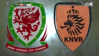 Уэльс - Голландия 2:3 видео