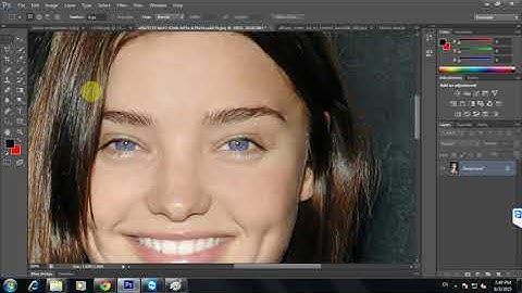 Bài 1 Làm quen với các công cụ trong Photoshop