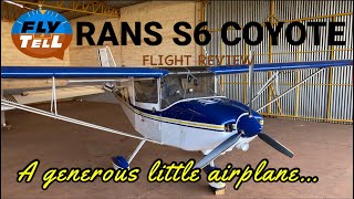 Rans S6 Coyote - A generous little airplane.