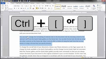 Scale Fonts with a Keyboard Shortcut