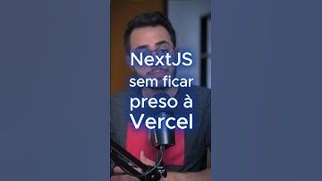 medo de vendor lock-in? Confira como usar o next sem ter esse problema #nextjs #reactjs #javascript