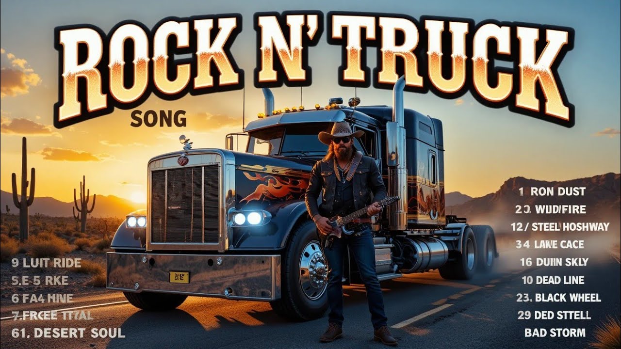 ROCK N TRUCK PLAYLIST – FULL POWER DIESEL ROCK COUNTRY BANGERS | ROCK COUNTRY MIX   