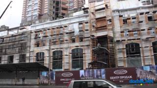 ЖК Покровский Посад - ул. Глубочицкая, 32А, 32Б, 32В Киев видео обзор(На середину лета 2013 года строящийся жилой комплекс