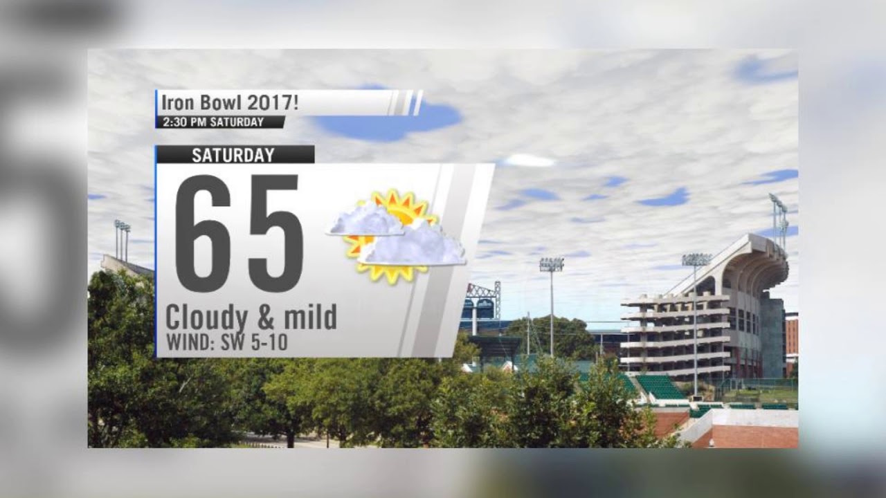 Iron Bowl 2017 Forecast