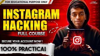 How Hackers Hack Instagram | Full Ethical Hacking Course in Hindi