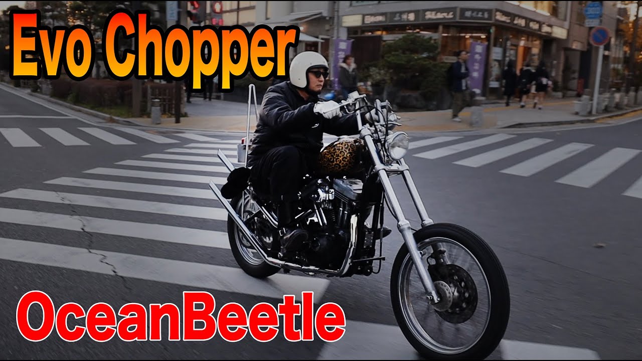 OCEAN BEETLE オーシャンビートル　ハーレー　チョッパー beetlerider_japan Hey! Wanna ride a chopper when you come to Japan