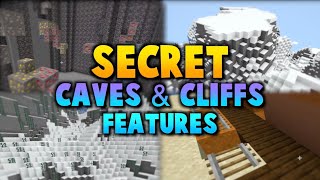 4 SECRET Caves And Cliffs Features
