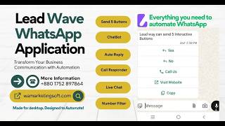 LeadWave Whatsapp Marketing CodeCanyon Reseller – Whatsapp Button Sender screenshot 4