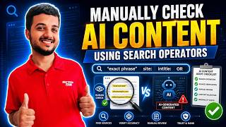How to Manually Check Content for AI Content using Search Operators