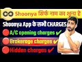 Shoonya charges | Shoonya app brokerage charges | shoonya trading app charges | zero brokerage app