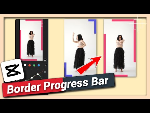 Add Border Progress Bar to Video | CapCut Android & iPhone Tutorial