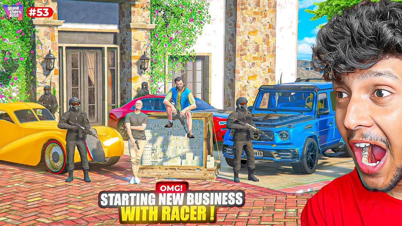 BIGGEST ROBBERY FOR RACER in GTA 5 Real Life!🔥 #53