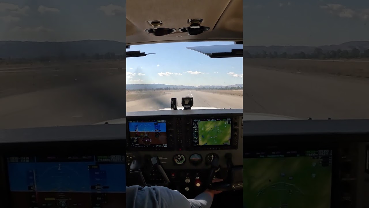 Post-instrument rating landing practice (KLVK)