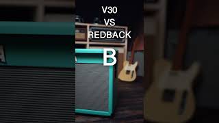 Celestion Vintage 30 vs Redback blind test - Rock. Can you tell the difference?