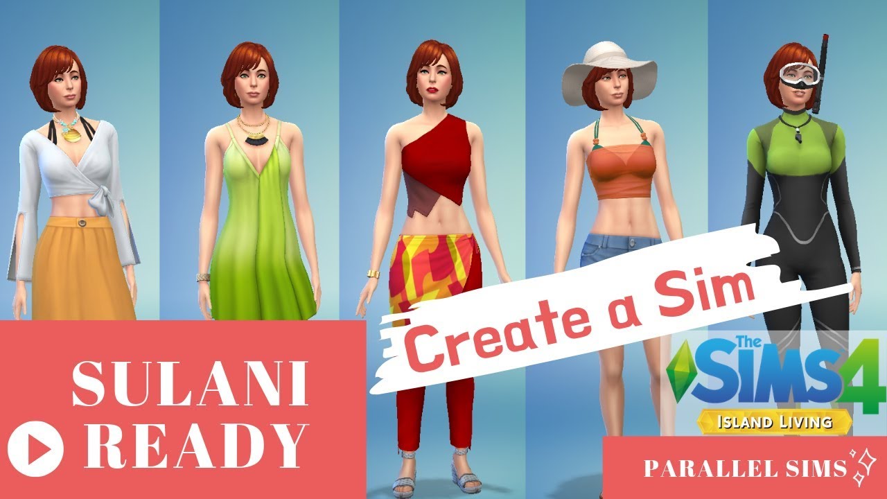 Sulani Ready The Sims 4 Create a Sim YouTube