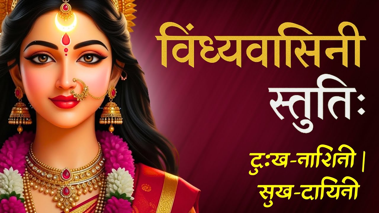 माँ विंध्यवासिनी स्तुतिः | भय-विनाशिनी • दरिद्रता-नाशक | Divine Devi Stuti