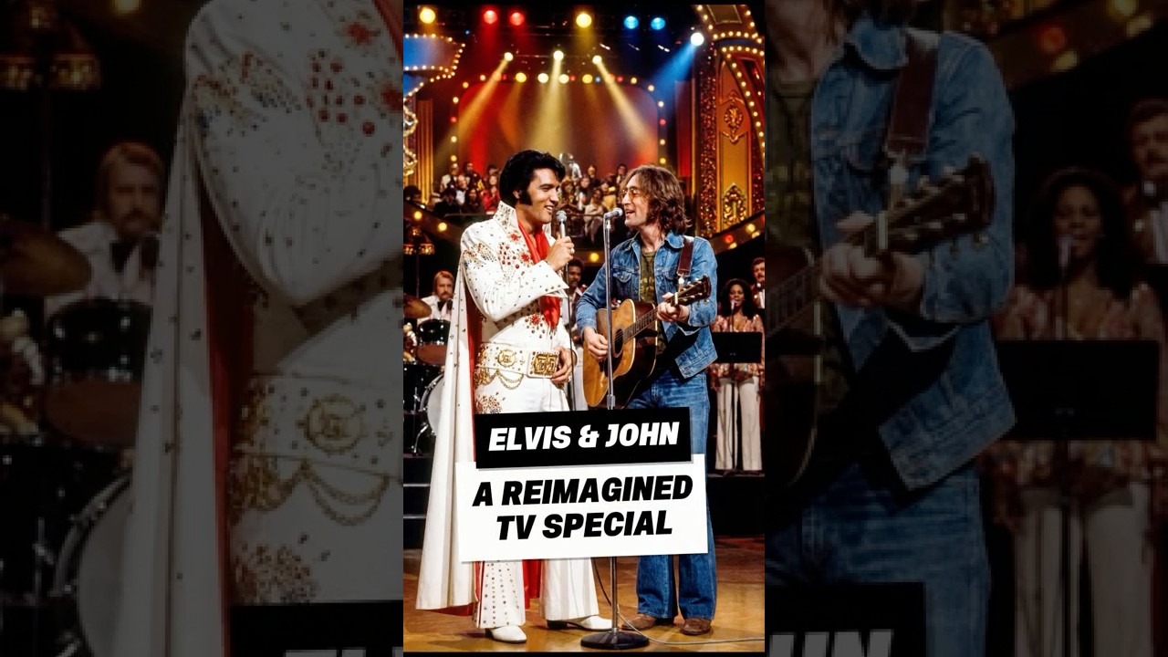 Элвис и Джон Леннон – переосмысленная телевизионная версия 🎸