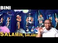 THE BACKGROUND HARMONY WITH THE CHORUS | BINI - 'Salamin, Salamin' Official Music Video | REACTION