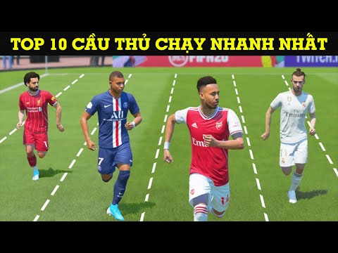 TOP 10 CẦU THỦ CHẠY NHANH NHẤT FIFA ONLINE 4