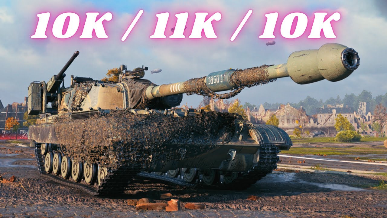 DBV-152 - 10K, 11K, 10K DAMAGE! | 3 EPIC World of Tanks Replays