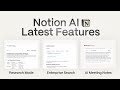Notion AI For Work - Latest Notion AI Upgrades & New Features