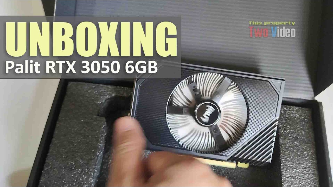 Palit RTX 3050 6GB Stormx unboxing | Low Budget Graphic Card - YouTube