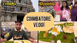 Must places to visit in Coimbatore~Food Shopping||Temples#tamilnadutourism #coimbatore #foodvlog