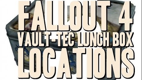 FALLOUT 4 | Vault-Tec Lunch Box Locations #5 | MISSION COMPLETE!