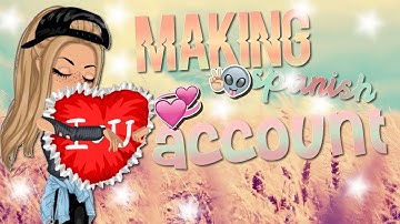 making  spanish account msp