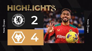 CUNHA HAT-TRICK! Chelsea 2-4 Wolves | Highlights image