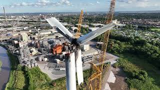 Preparations on Wind Turbine for Dismantling