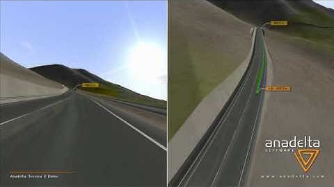 Video produced by Anadelta Tessera - Mountain side road, visibility 1