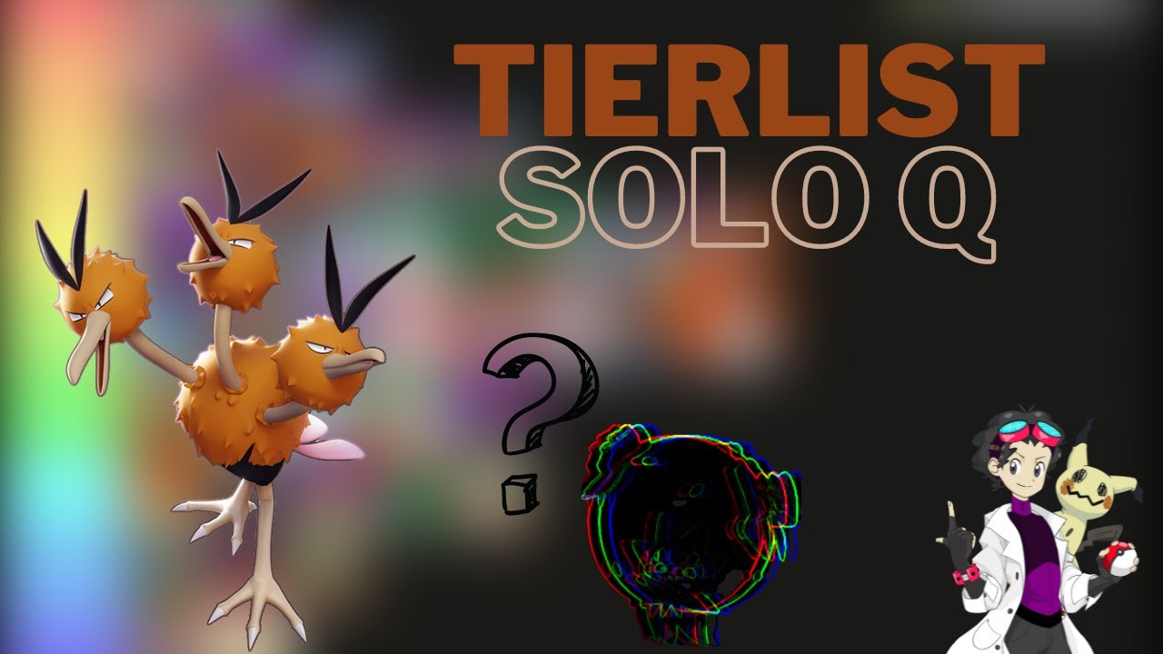 Pokémon Unite Dodrio Tierlist Low tier