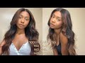 NO PLUCKING! NO BLEACHING! NO COLORING! | Completely Glueless Wig Install | Ft. RPGSHOW
