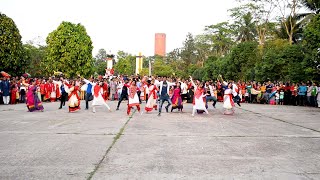 Boishakhi Flashmob 1425 | Presented by Ankur Cultural Organization, BAU
