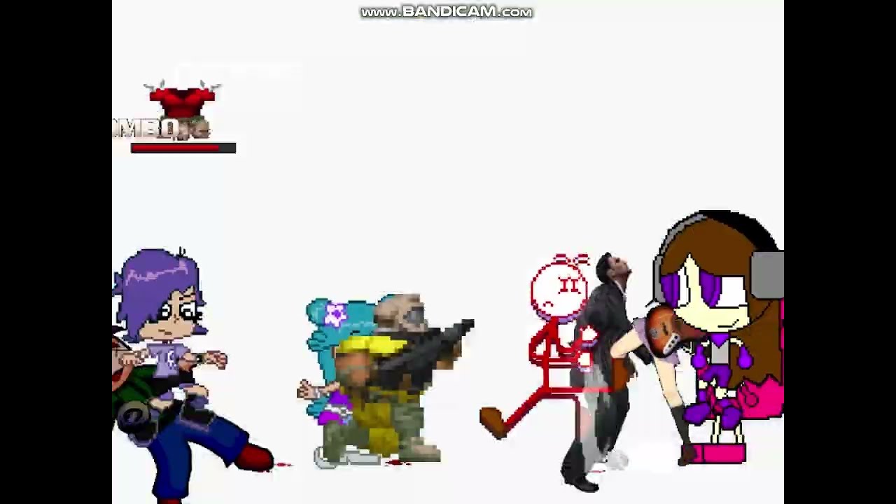 M.U.G.E.N: 4v4 Brawl of Craziness 12