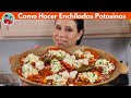 Otra Manera de Hacer ENCHILADAS Estilo  POTOSINAS 🧐😲