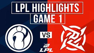 IG vs NIP Highlights Game 1 | LPL 2026 Split 3 | Invictus Gaming vs Ninjas in Pyjamas screenshot 4