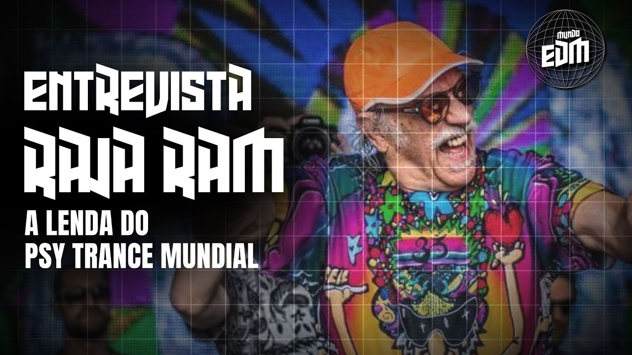 Eu entrevistei Raja Ram a lenda do Psy Trance Mundial