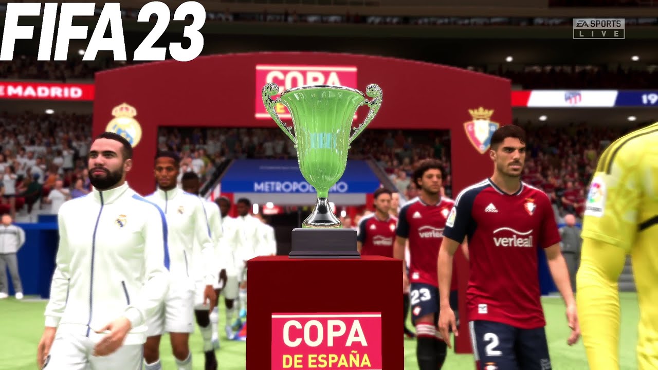 FIFA 23 - Real Madrid vs Osasuna - Predicción - Copa del Rey - Final ...