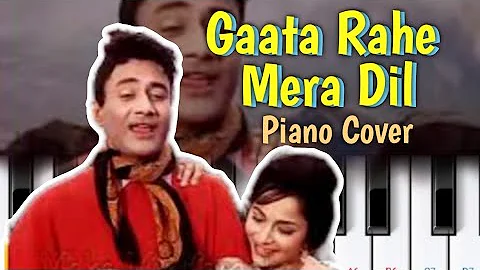 Gaata Rahe Mera Dil | Mobile Piano Cover | Guide | Kishore Kumar| Lata Mangeshkar #piano #pianocover