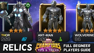 NEW To Game - Relics | How To Get , How They Work & More | Full Guide | Marvel Contest of Champions screenshot 2