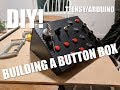 Button Box with Key Start for Simulators | DIY | Vehicle Sims