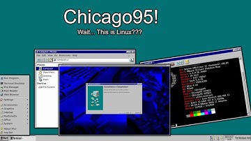 Chicago 95  - An Windows 95 theme for Linux!